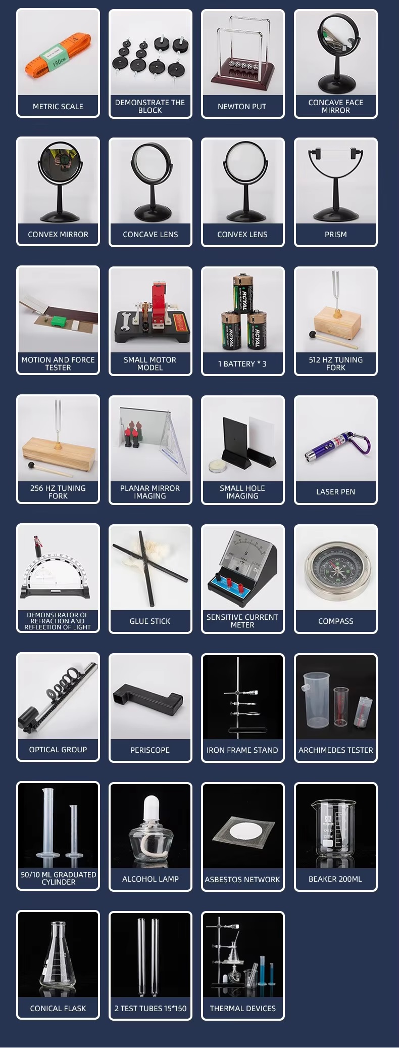 Physics Teaching Set Science Educational Kit Physics Laboratory Equipment Teaching Instrument 11.jpg Physics Teaching Set Science Educational Kit Physics Laboratory Equipment Teaching Instrument 11.jpg